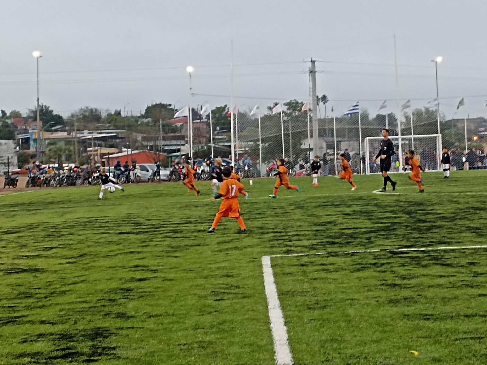 Inauguraron la primera cancha de césped sintético para baby fútbol en Melo  » Portal Medios Públicos